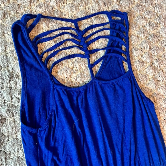 Royal Blue Maxi Dress - Picture 5 of 5